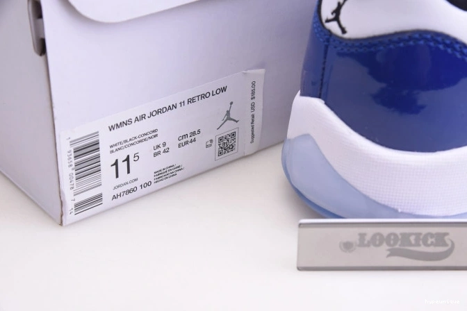 HYPE Concord White AH7860-100 Low Retro 11 Air Jordan 0812